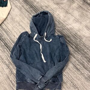 Generation Love Faux Denim Hoodie